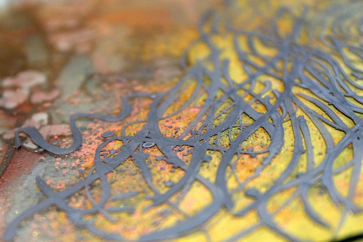 Técnica de esmaltado por capas