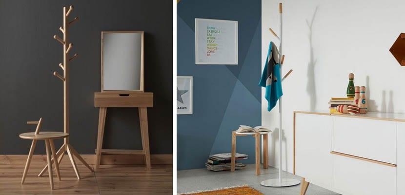 Percheros de pie modernos