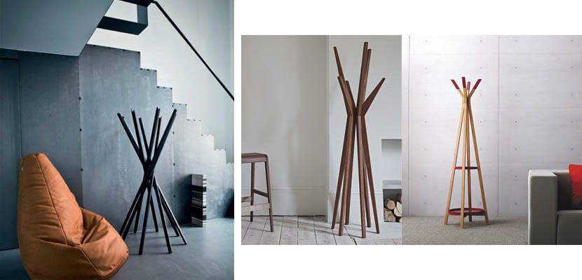 Percheros de pie modernos