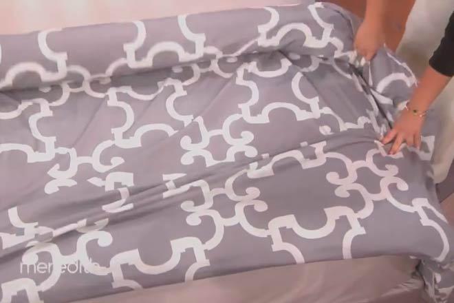 El mejor Truco para ponerle la Funda al Edredón de forma fácil