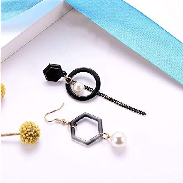 pendientes asimetricos