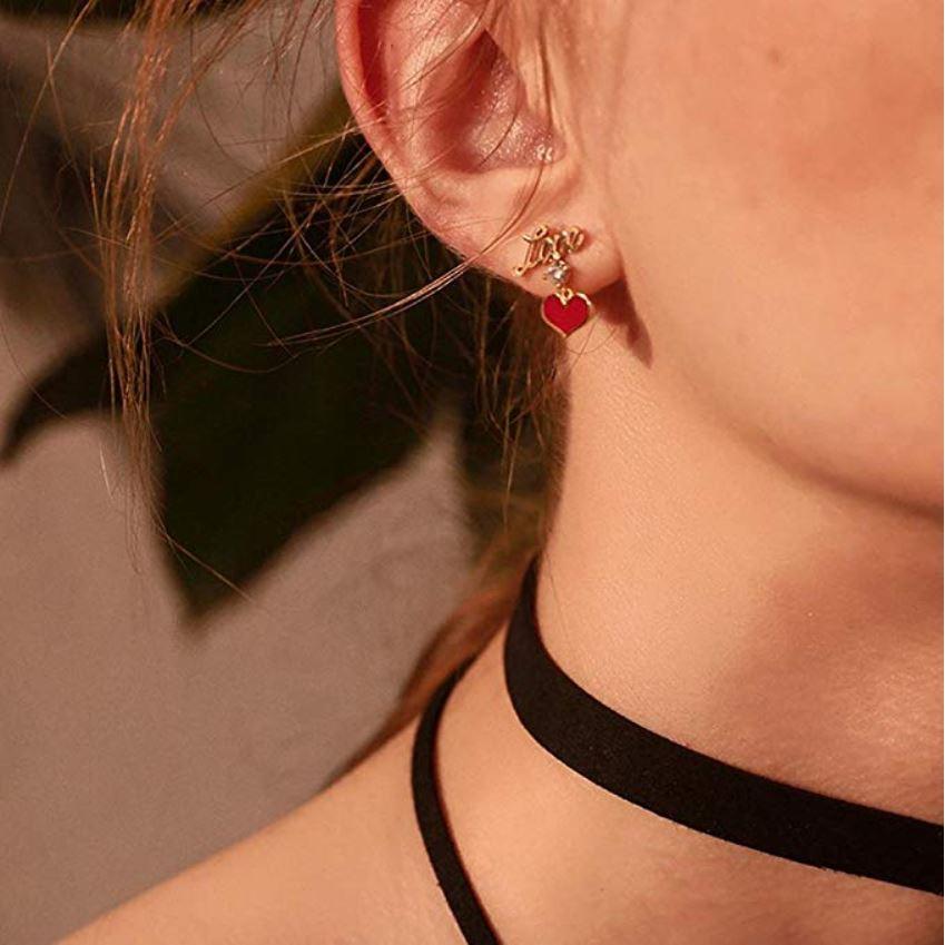 pendientes asimetricos