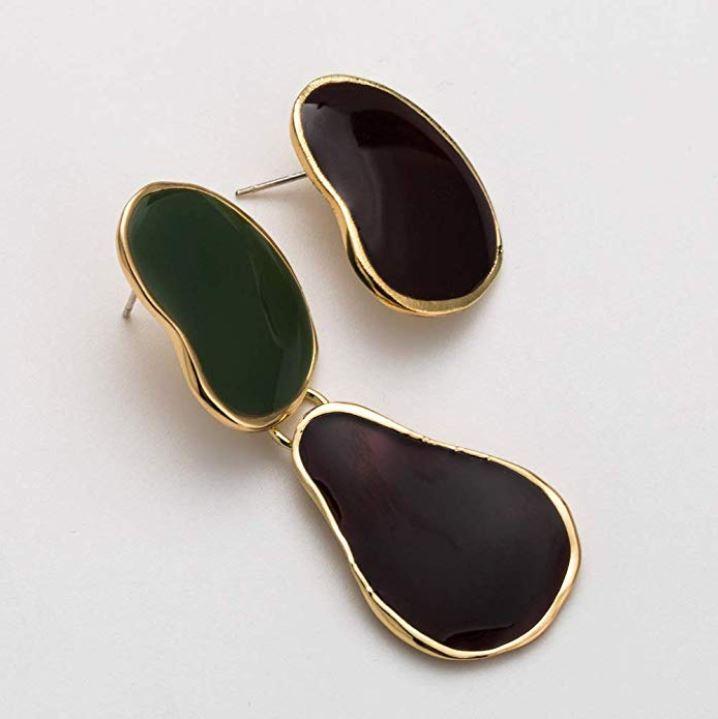 pendientes asimetricos