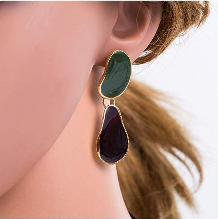 pendientes asimetricos