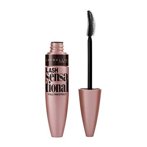 Maybelline New York Lash Sensational Máscara de Pestañas, Tono 01 Negro - 9,5 ml