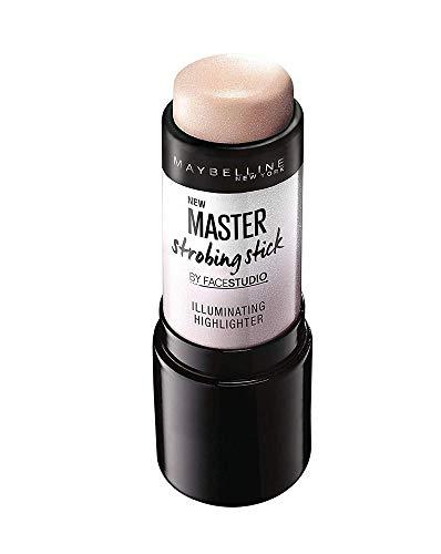Maybelline New York Master Strobing Stick Iluminador, Tono 200 Medium pieles medias. - 9GR