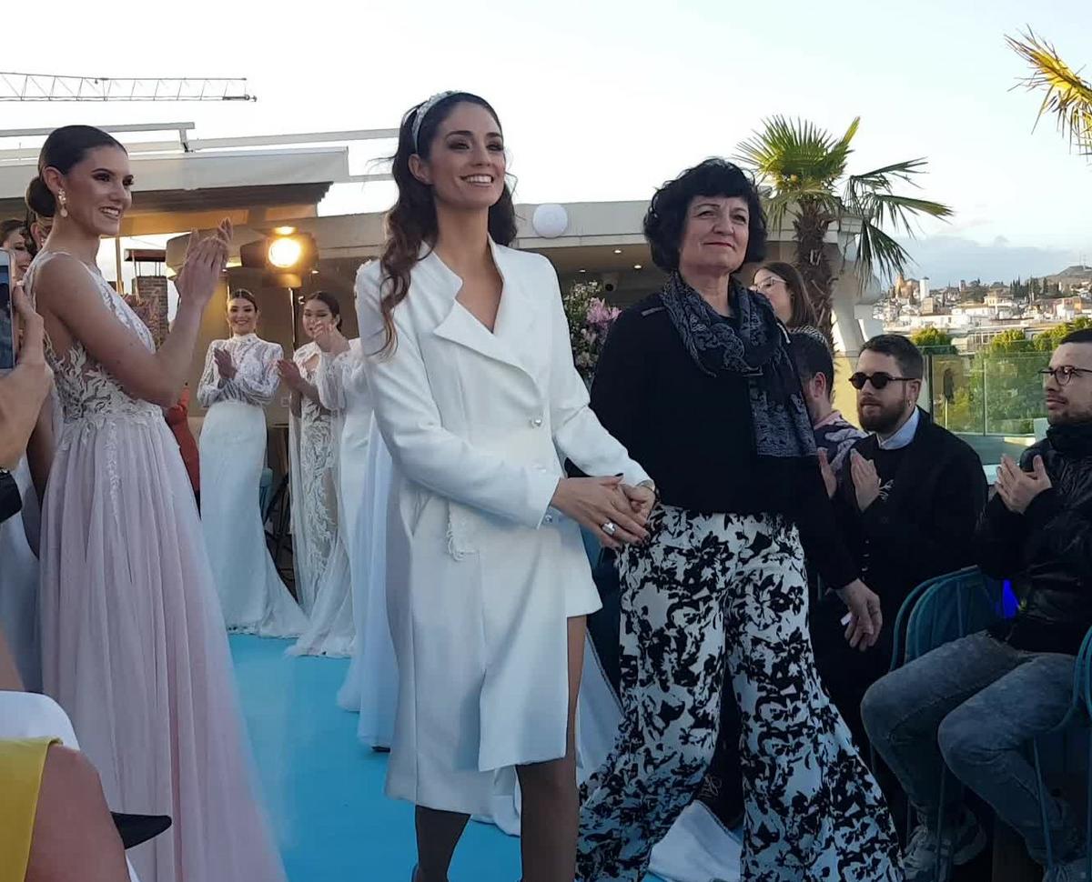 Claudina Mata, desfile nupcial en Hotel Barcelo Carmen Granada