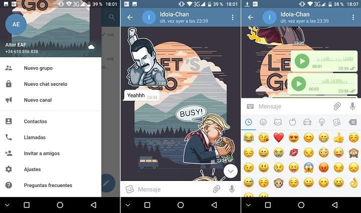 WhatsApp vs Telegram cual es mejor app de mensajeria instantanea ventajas de usar telegram inconvenientes mejoras comparacion con WhatsApp comparativa telegram y funcionalidades
