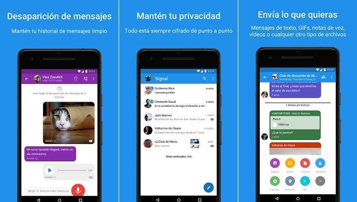 Las mejores apps de mensajeria segura para moviles Android que respetan tu privacidad y tus datos