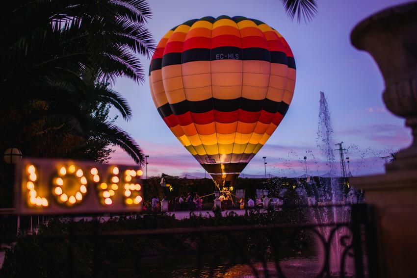 organizadora de evento en malaga boda de noche