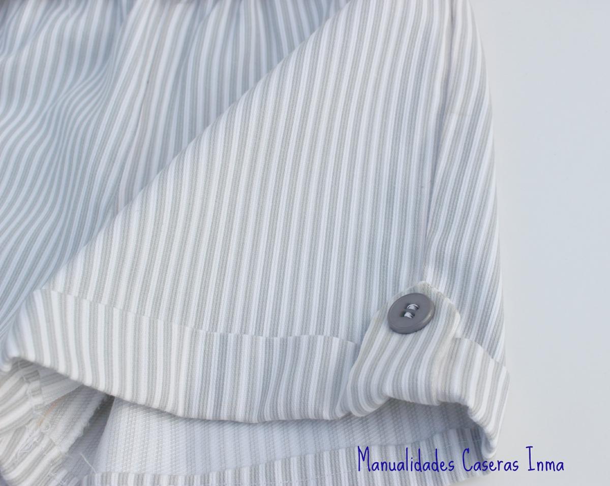 Manualidades Caseras Inma_ Conjunto Rayas para niños_detalle de la presilla del pantalon