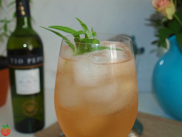 Receta Spritz de hierba luisa HortoGourmet