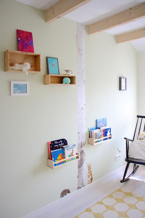 habitación para niña estilo escandinavo