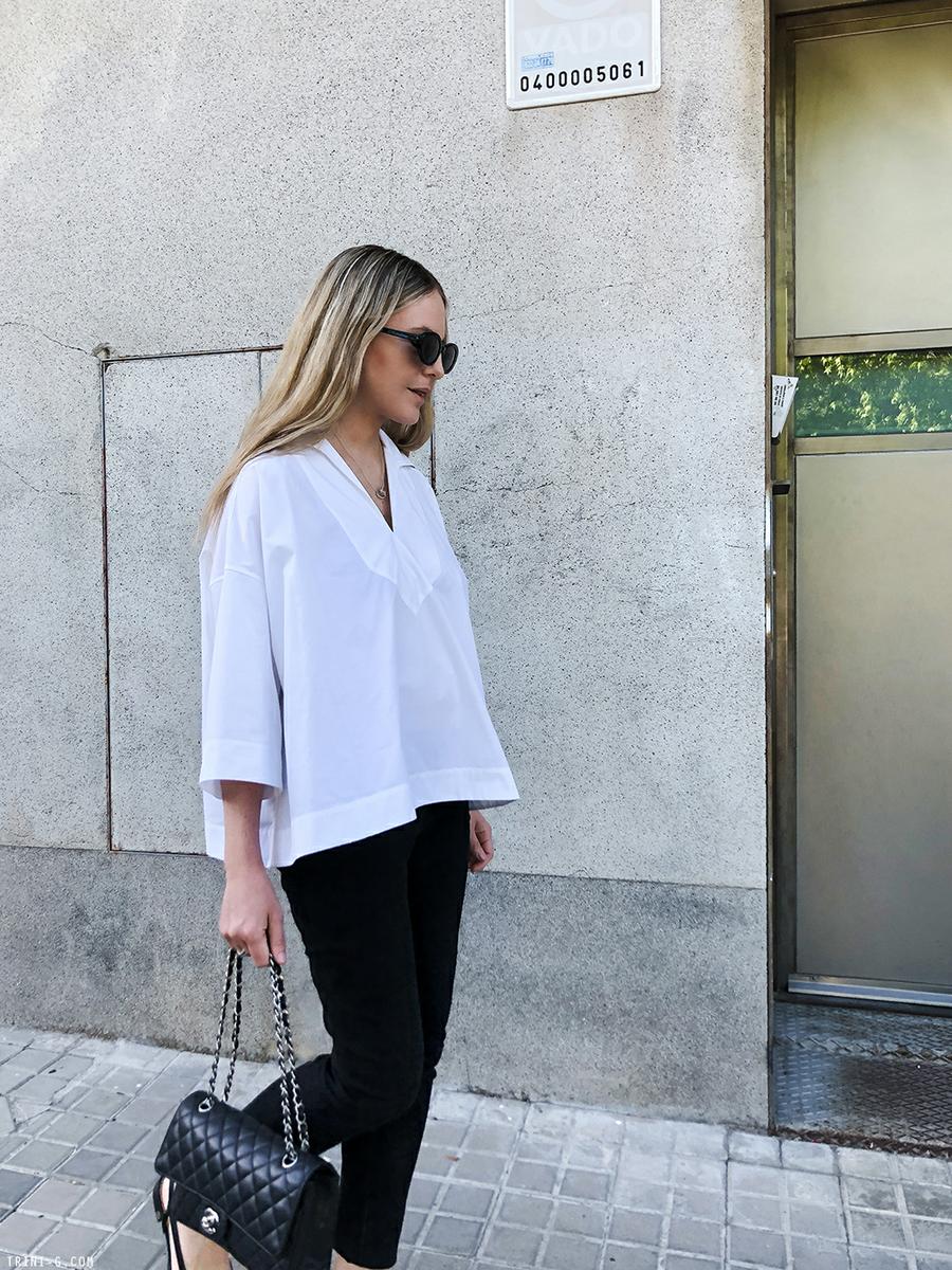 Trini | Balenciaga top The Row leggings