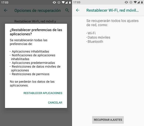 Tutorial sobre cómo restaurar las configuración de fábrica original de Android sin perder mis archivos personales