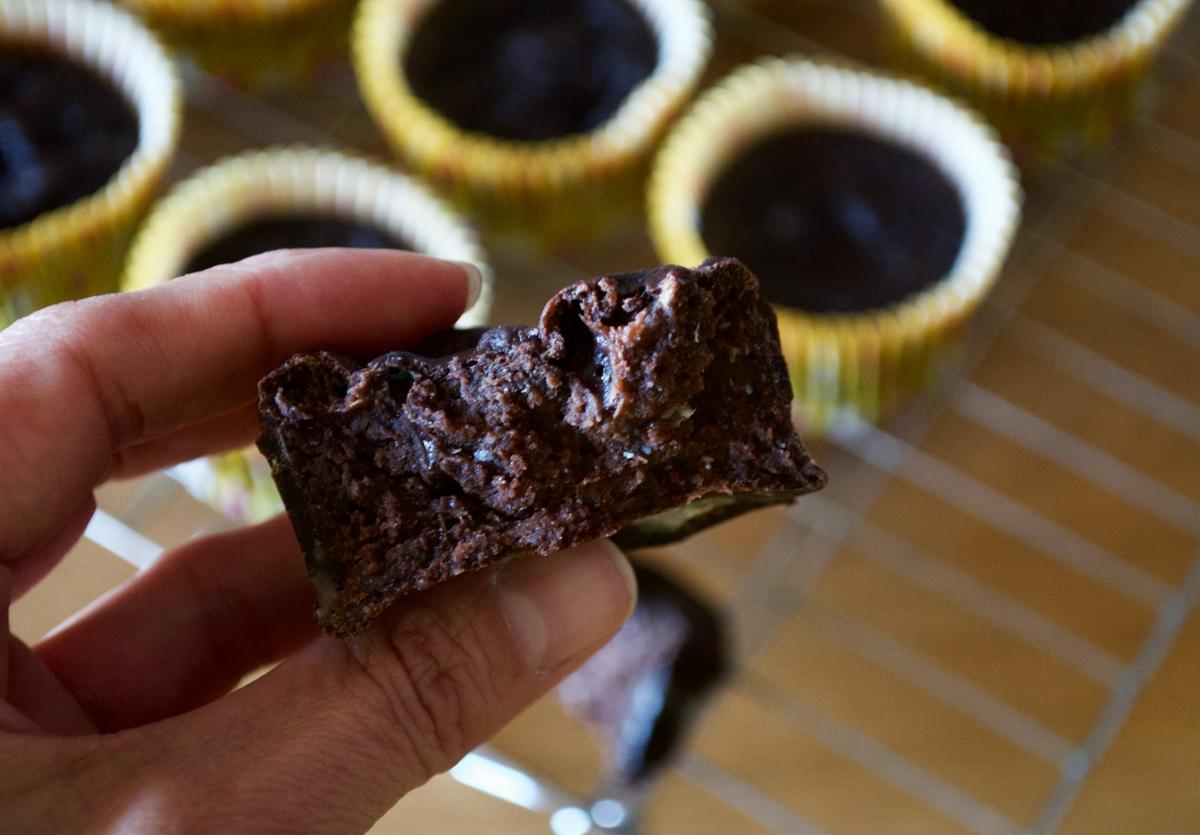 Muffins bread de chocolate y plátano