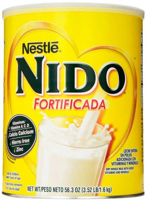 leche nido fortificada