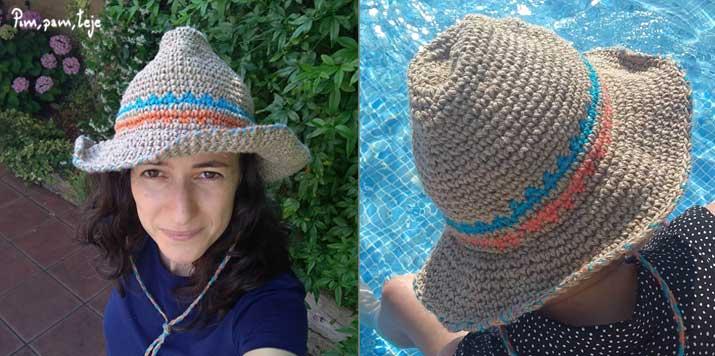 Sombrero de ganchillo