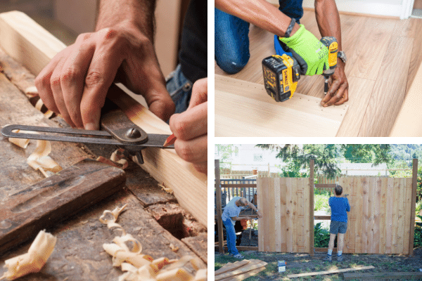 herramientas del carpintero