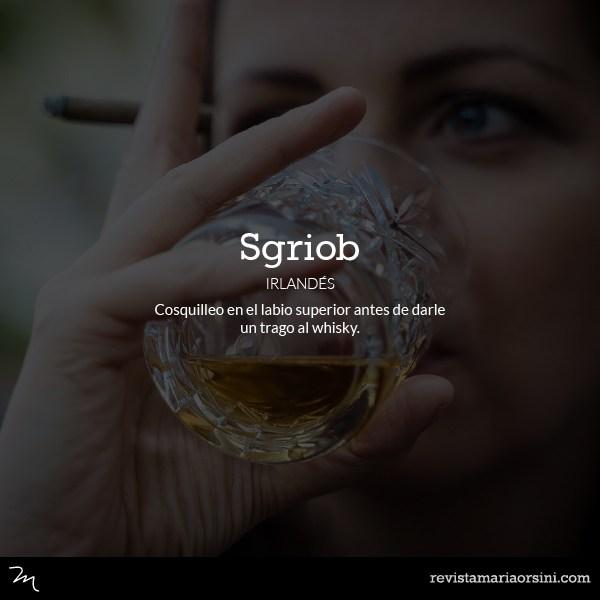 Sgriob - Palabras deliciosas sin traducción