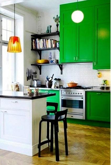 Ideas para los colores de gabinetes de cocina | Decoración