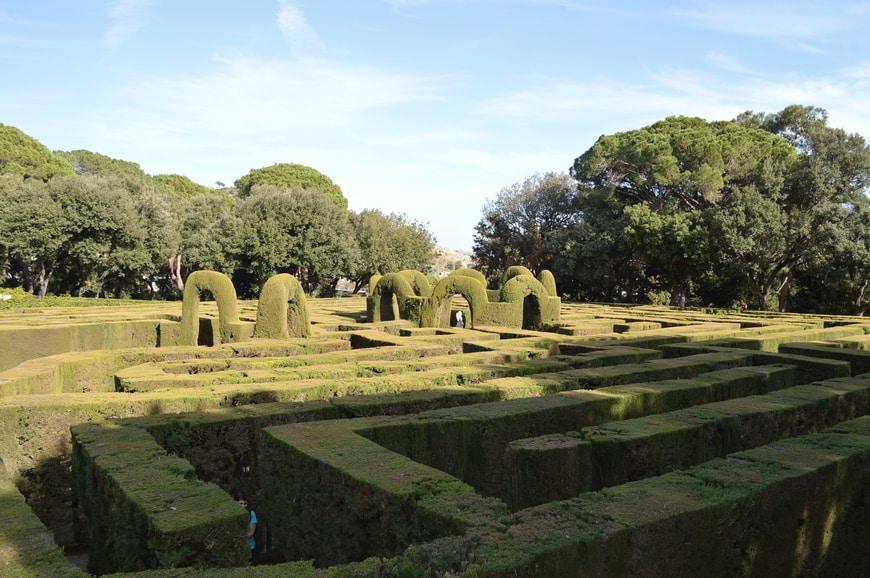 parc laberint dhorta Barcelona