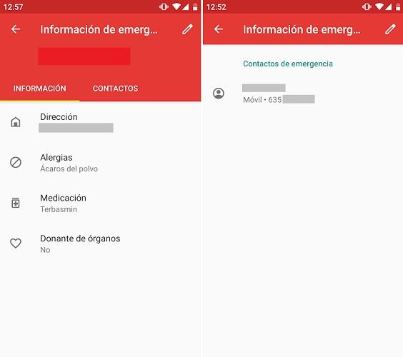 Como añadir un número de teléfono de emergencias y compartir nuestra ubicación junto a nuestra información médica en caso de peligro o accidente sin desbloquear el teléfono