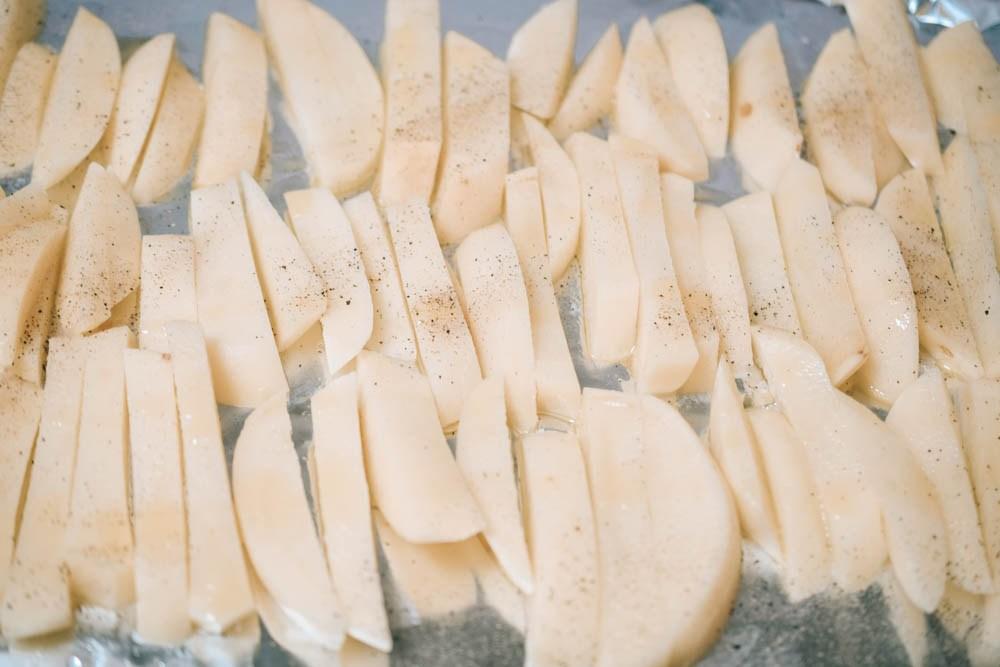 Receta de Patatas Fritas al Horno