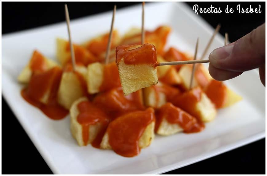 Patatas bravas, versión rápida y fácil
