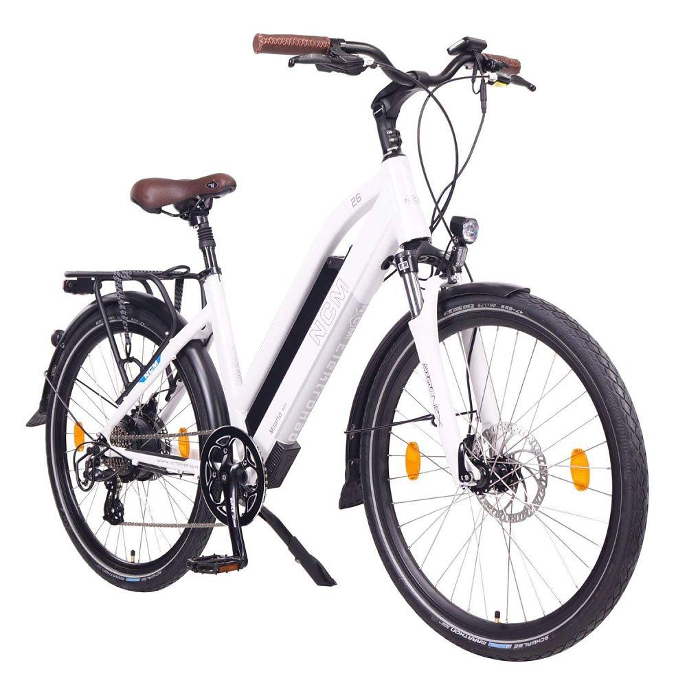 Bicicleta eléctrica urbana NCM milano 48 V