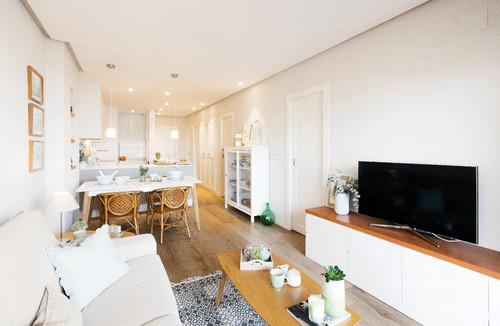 muebles bajos para no obstaculizar la entrada de luz