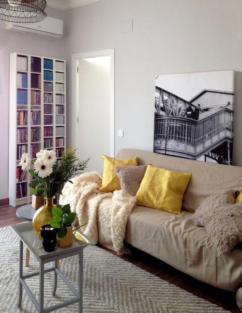 Colores brillantes para iluminar un salón oscuro