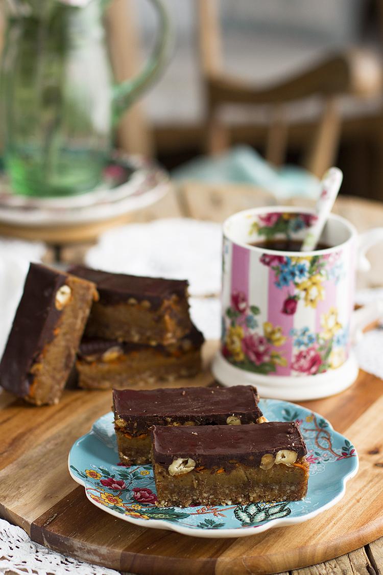 Barritas Snickers Carrot Cake Energéticas sencillas y adictivas