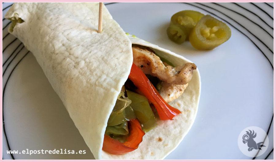 Fajita de Pollo