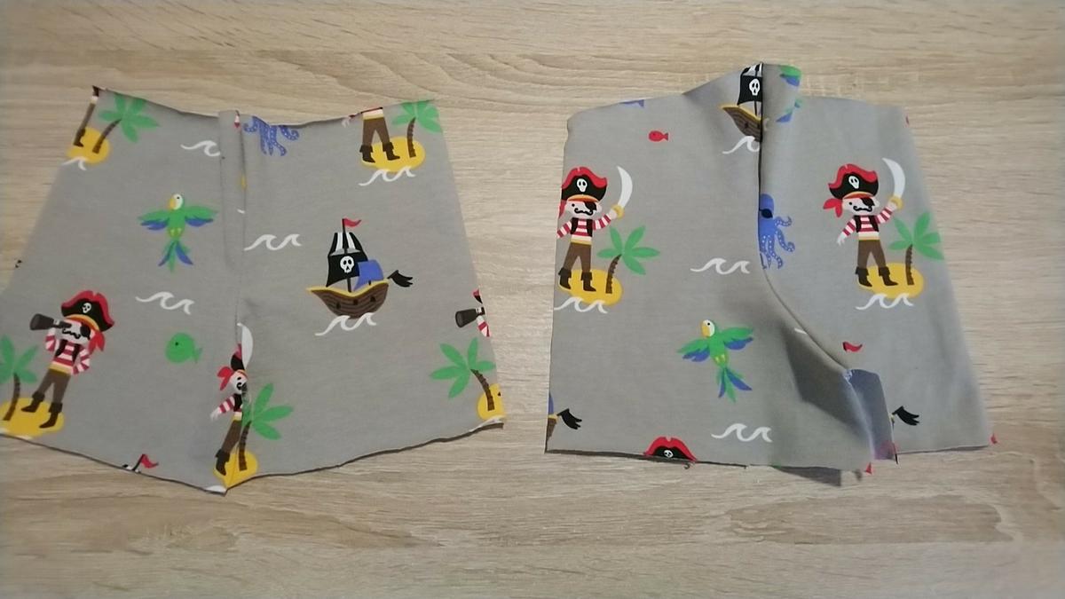 Pantalón corto bebé modelo 1