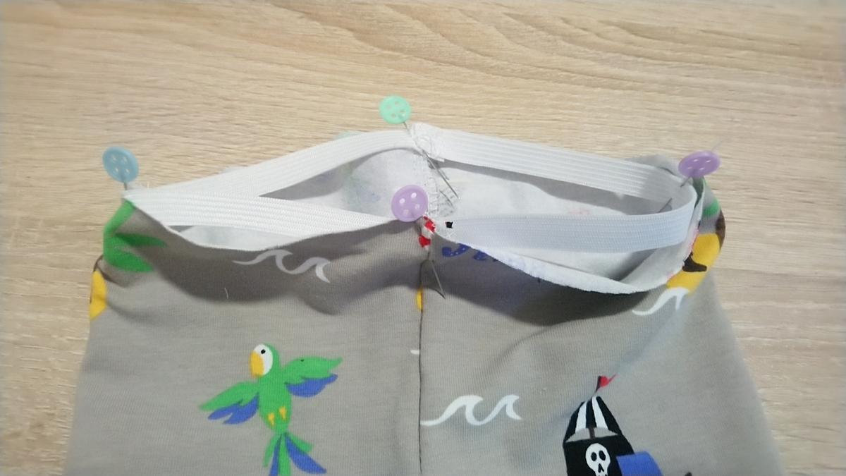 Pantalón corto bebé modelo 1