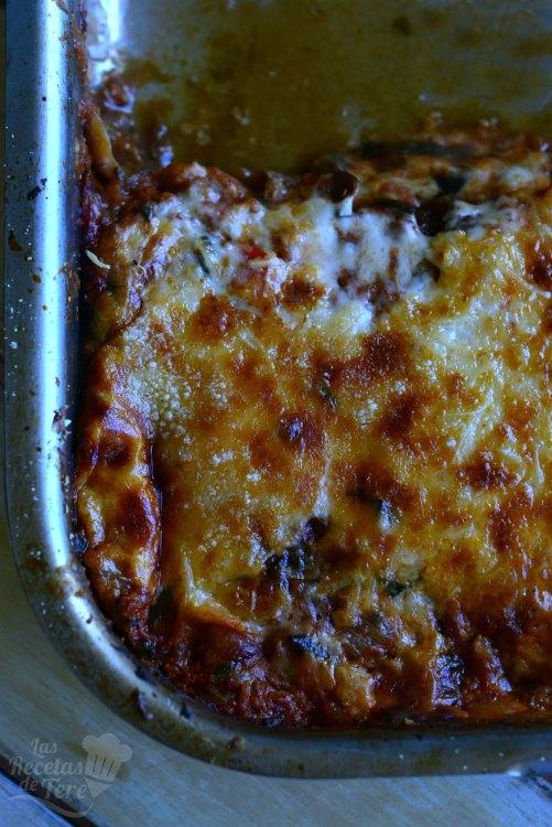 Lasaña de berenjenas y carne picada 02