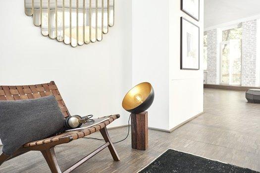 Resultado: cómo hacer una lámpara vintage industrial para tu salón