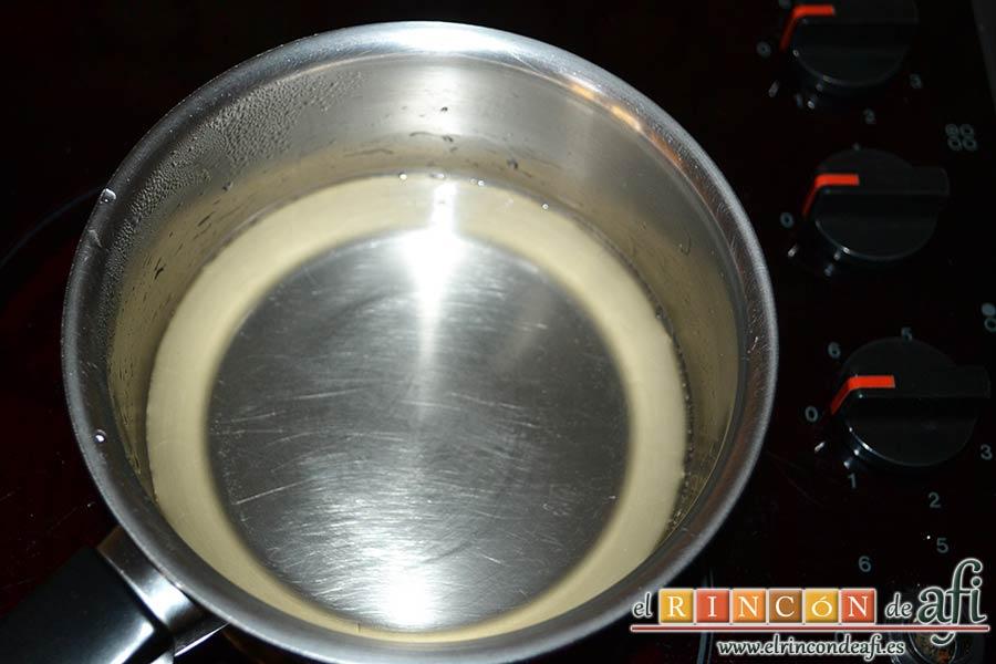 Cupcakes de cerezas al Kirsch, remover hasta que el azúcar esté disuelto