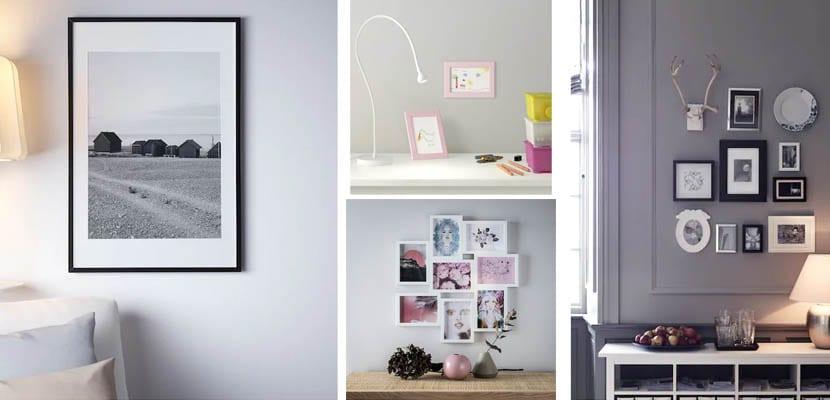 Marcos de fotos en colores