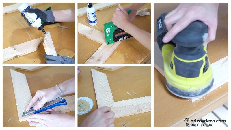 truco para hacer uniones para madera resistentes
