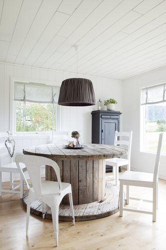 mesas de bobinas de cable