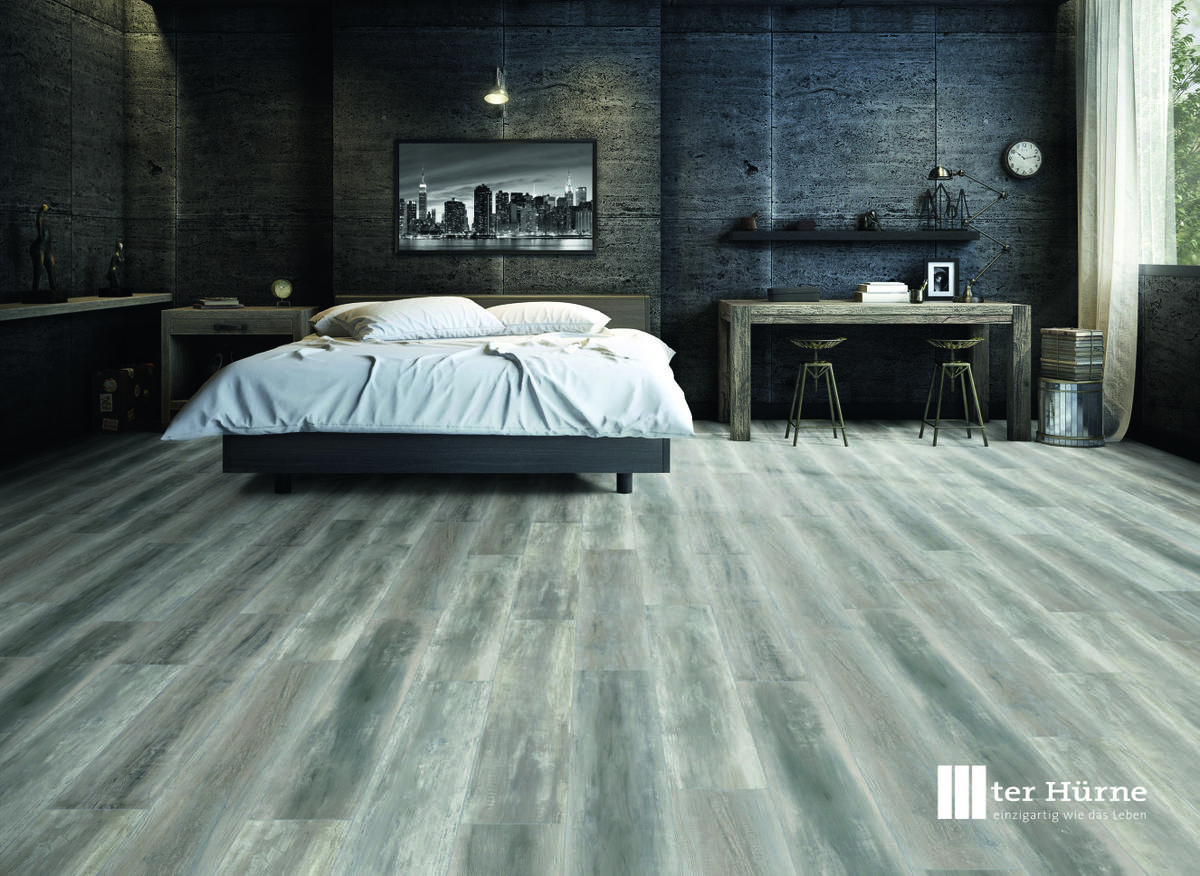 Suelo laminado estilo vintage