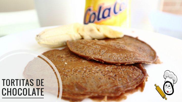 Tortitas de chocolate en Thermomix