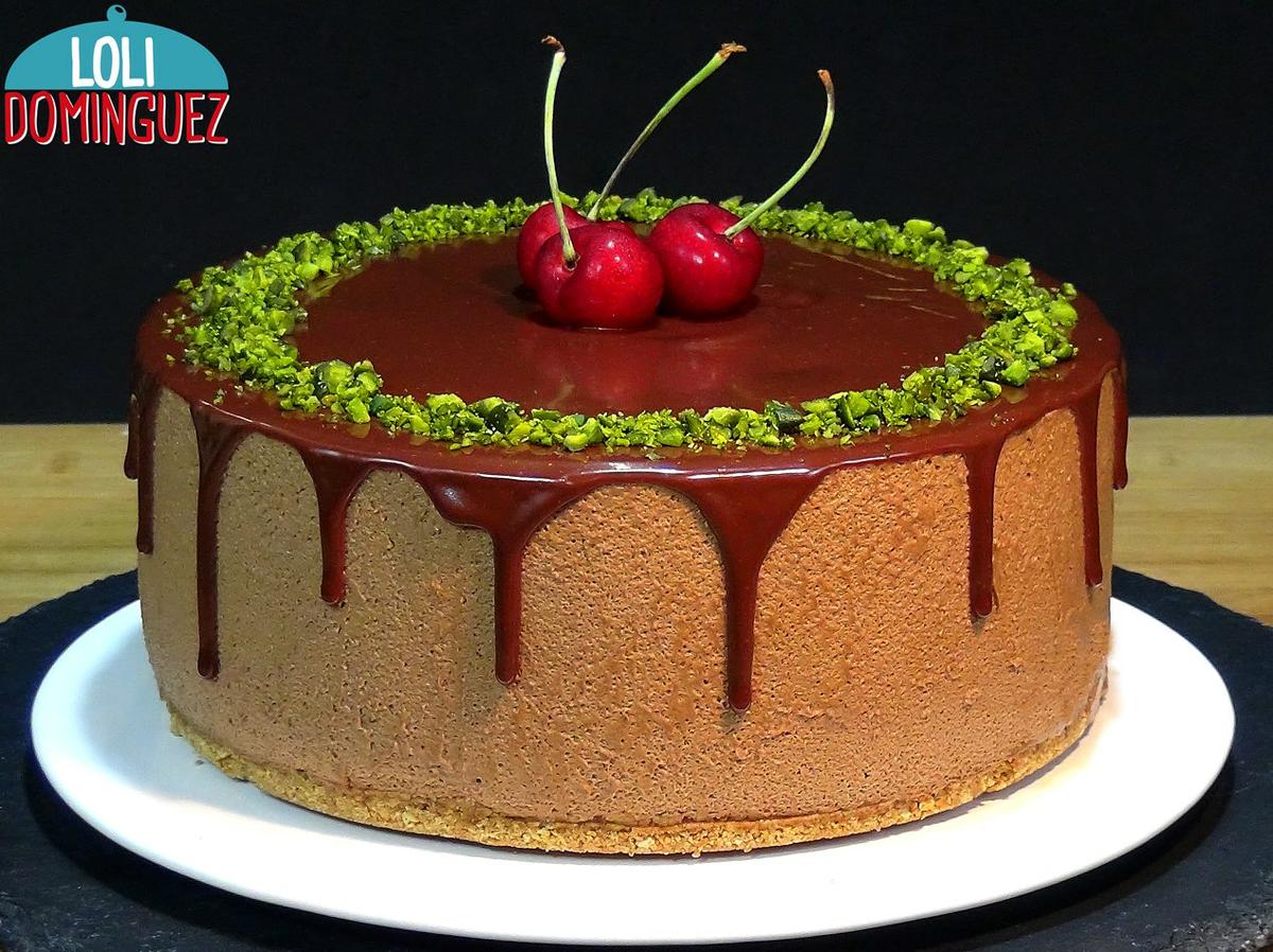 Tarta de chocolate y café, SIN HORNO, un placer solo para adultos; Con un ligero toque de licor de café que hace de esta tarta una tentación imposible de resistir