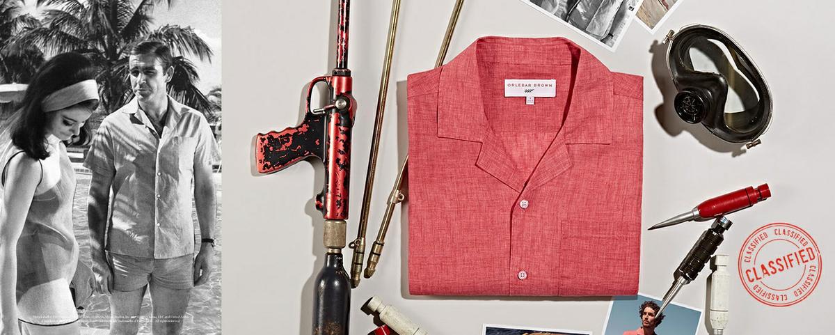 Orlebar Brown se inspira en James Bond para crear su nueva colección