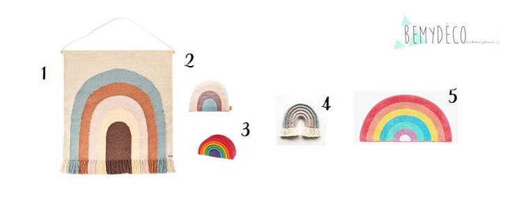 ARCOIRIS EN DECORACIÓN BEMYDECO