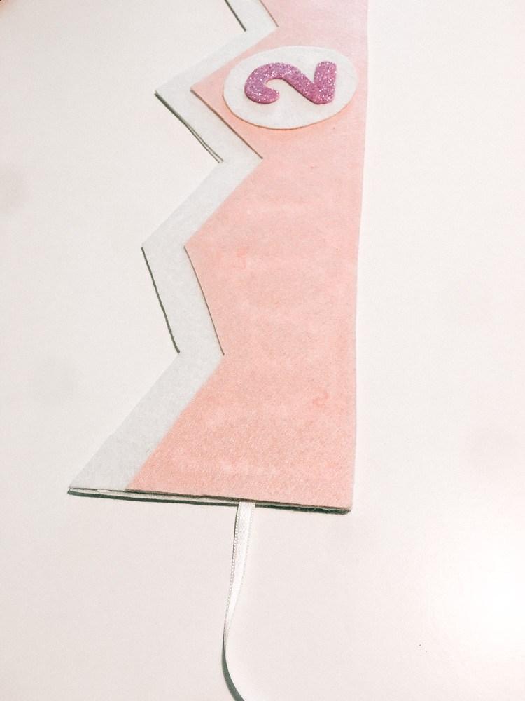 hacer corona de cumpleaños DIY