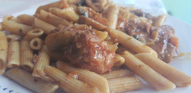 Macarrones con costilla ibérica. Patricienta Cook (1)