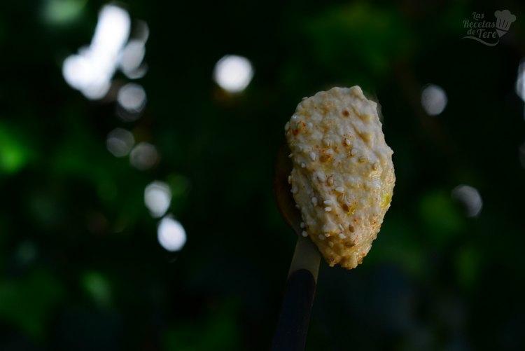Hummus de garbanzo casero